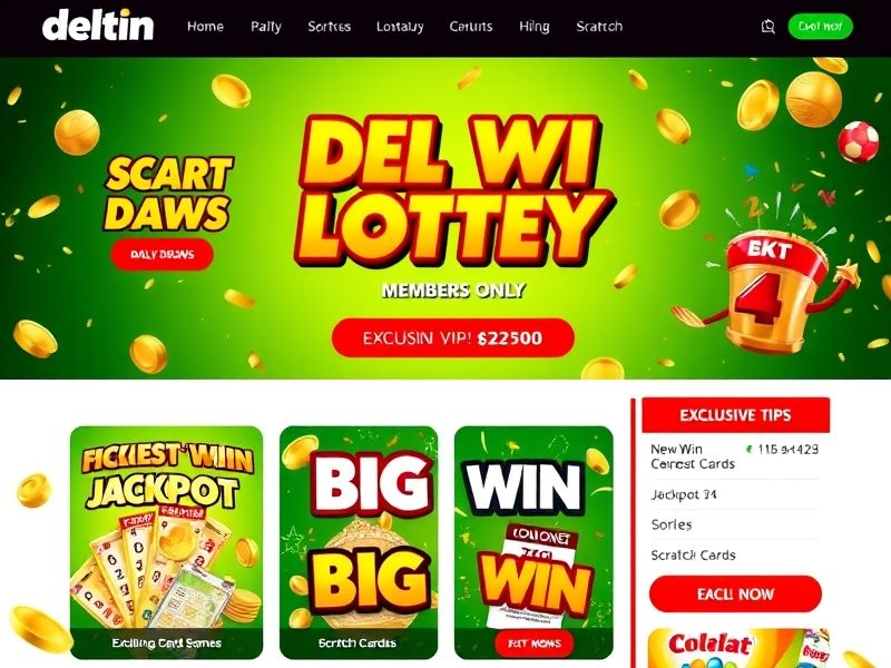 Deltin Lottery offers exciting online lottery games with a chance to win huge prizes. Participate and test your luck!